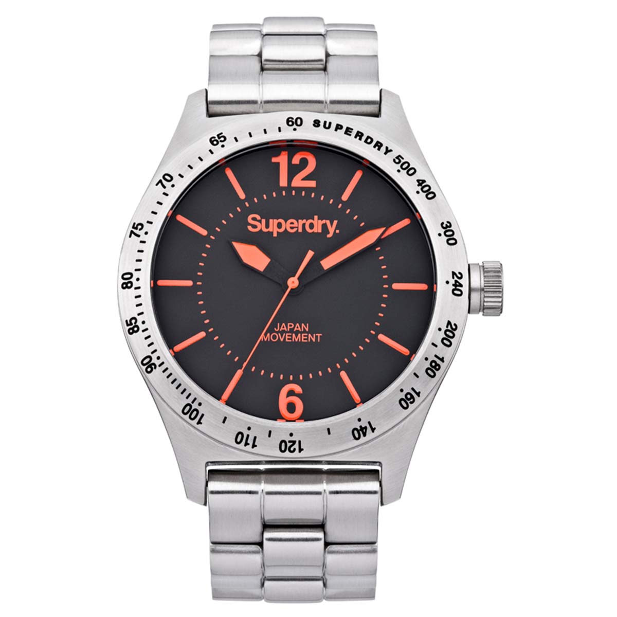 Superdry Men's Battalion Stainless Steel Bracelet SYG107OM